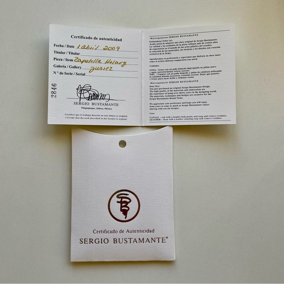 Sergio Bustamante Whimsical Artsy Boho Classic Pumps Size 7 - Picture 4 of 16